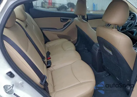 2013 Hyundai Elantra Gls z USA, uszkodzony, nr VIN 5NPDH4AE1DH442256